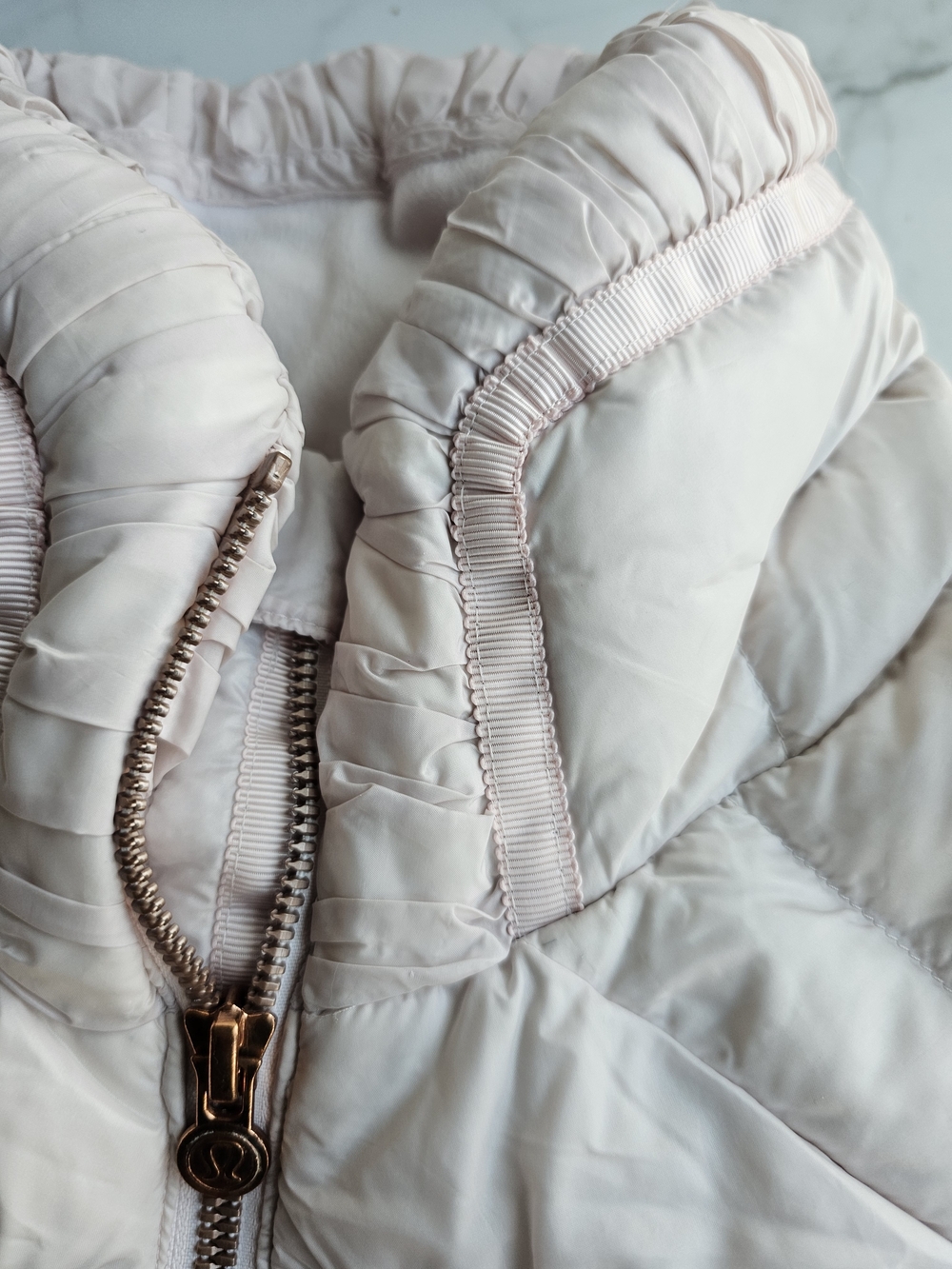 lululemon athletica Light Pink Quilted Puffer Vest - Picture 9 of 9